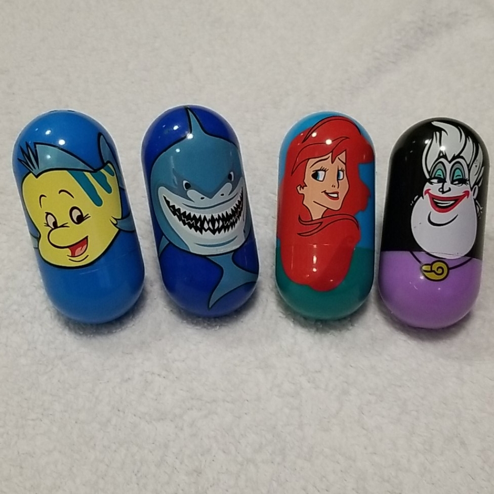 DISNEY WEEBLE WOBBLE BEANZ LITTLE MERMAID